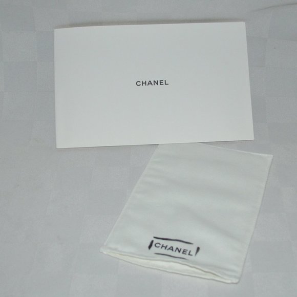 CHANEL Storage & Organization New Chanel Care Booklet White Dustbag Dust Bag Poshmark